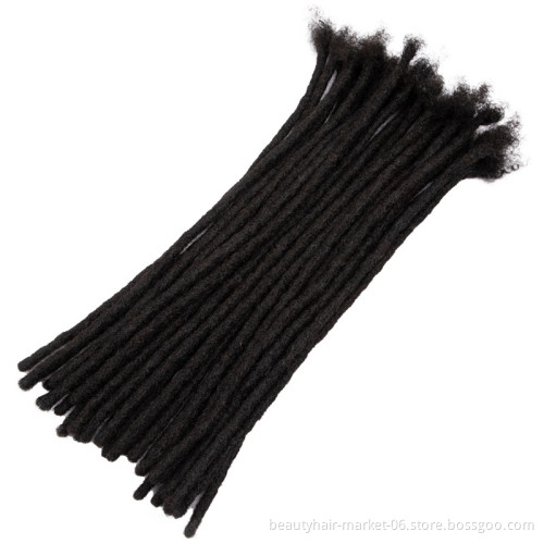Hot selling China factory handmade human dreadlocks dreadlock products dreadlock extensions human hair